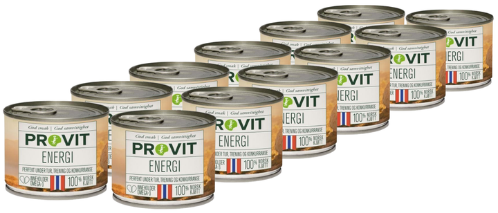 Provit Energi - for økt prestasjonsevne hos Hunder