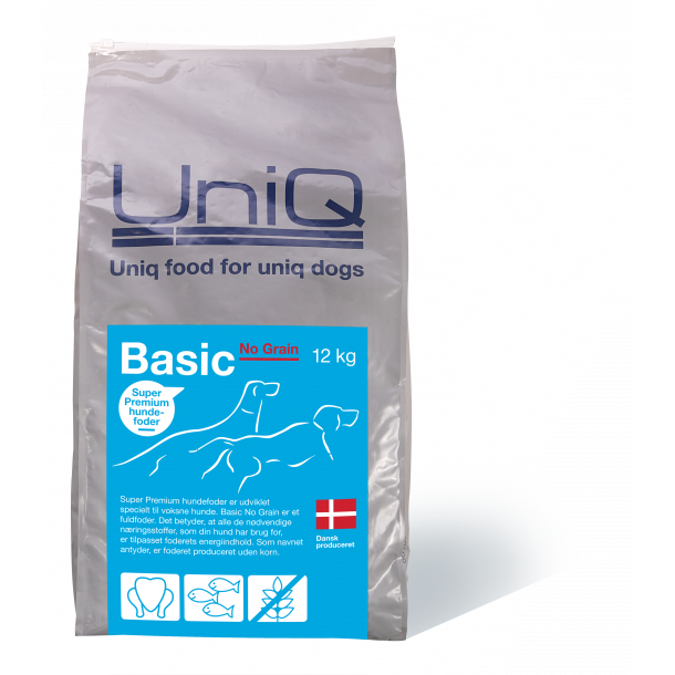 UniQ Basic no grain hundemat